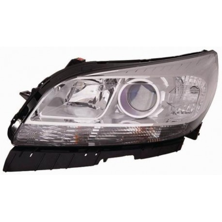 Faro proiettore H7 + H1 con motorino guida - sx