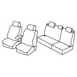 Set coprisedili Superior beige