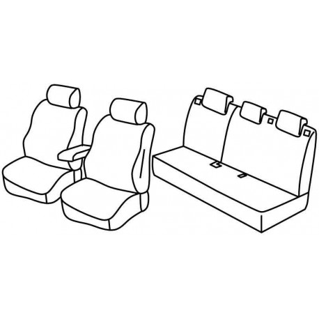 Set coprisedili Superior beige