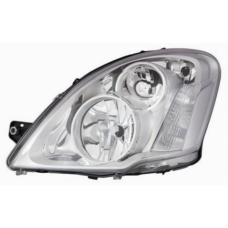 Faro proiettore H7 + H1 con motorino guida - sx