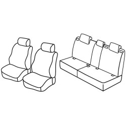 Set coprisedili Superior su misura per auto beige