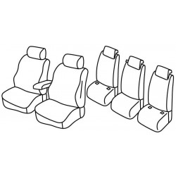 Set coprisedili Superior beige