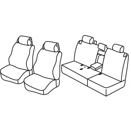 Set coprisedili Superior beige