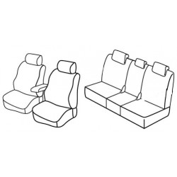 Set coprisedili Superior su misura per auto beige