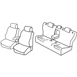 Set coprisedili Superior su misura per auto beige