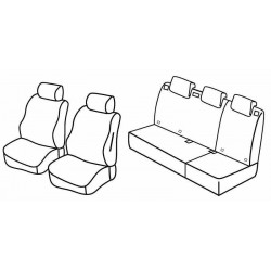 Set coprisedili Superior su misura per auto beige