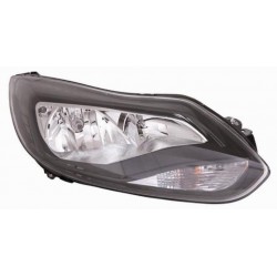 Faro proiettore H7 + H1 con motorino parabola cromata passeggero - dx