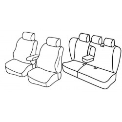 Set coprisedili Superior su misura per auto beige