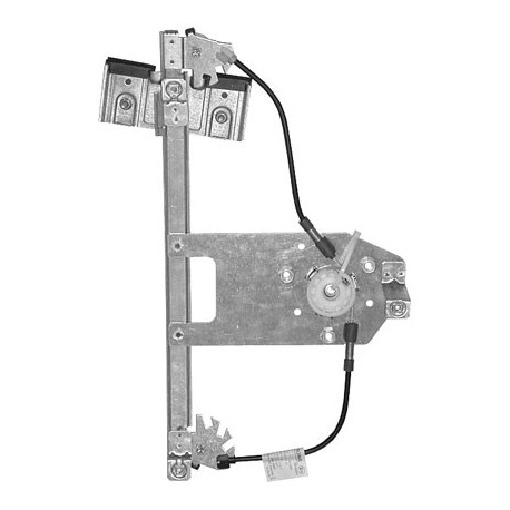 Meccanismo alzacristalli con funzione comfort posteriore destro