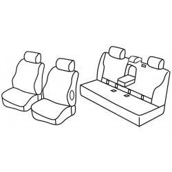 Set coprisedili Superior beige