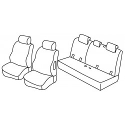 Set coprisedili Superior beige