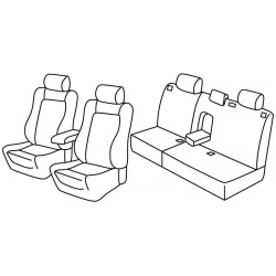 Set coprisedili Superior beige