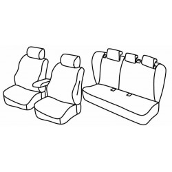 Set coprisedili Superior su misura per auto beige