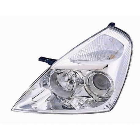 Faro proiettore H7 + H1 guida - sx