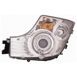 Faro proiettore H7 + H1 guida - sx