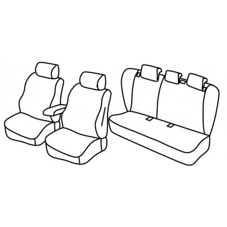 Set coprisedili Superior beige