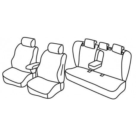 Set coprisedili Superior beige