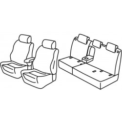 Set coprisedili Superior beige