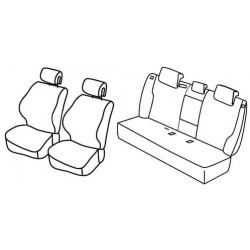 Set coprisedili Superior su misura per auto beige