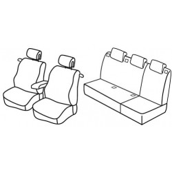 Set coprisedili Superior su misura per auto beige