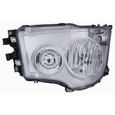 Faro proiettore H7 + H1 reg idraulica guida - sx