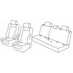 Set coprisedili Superior su misura per auto beige