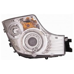 Faro proiettore H7 + H1 reg idraulica passeggero - dx