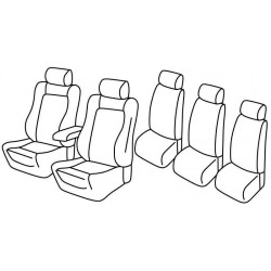 Set coprisedili Superior beige