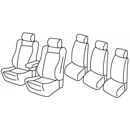 Set coprisedili Superior beige