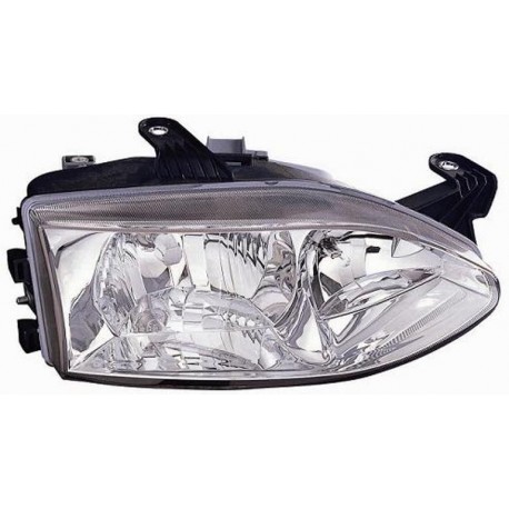 Faro proiettore H7 + H1 vetro liscio passeggero - dx