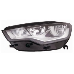 Faro proiettore H7 + H15 con motorino guida - sx