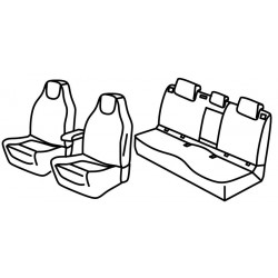 Set coprisedili Superior beige