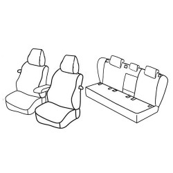 Set coprisedili Superior su misura per auto beige