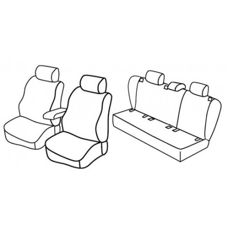 Set coprisedili Superior su misura per auto beige