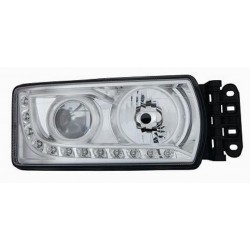 Faro proiettore H7 + H7 con luce diurna passeggero - dx