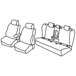 Set coprisedili Superior beige