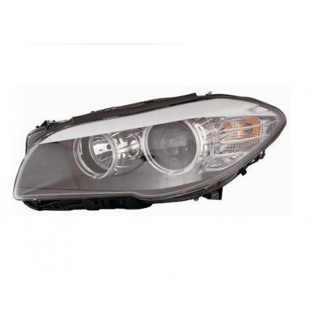 Faro proiettore H7 + H7 con motorino guida - sx