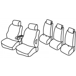 Set coprisedili Superior su misura per auto beige