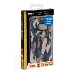 Impact armour cover massima protezione - Samsung Galaxy S6 Edge - Wood Camo