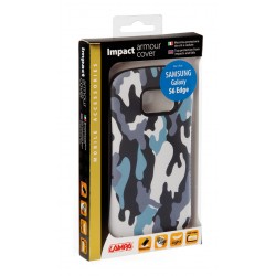 Impact armour cover massima protezione - Samsung Galaxy S6 Edge - Navy Camo