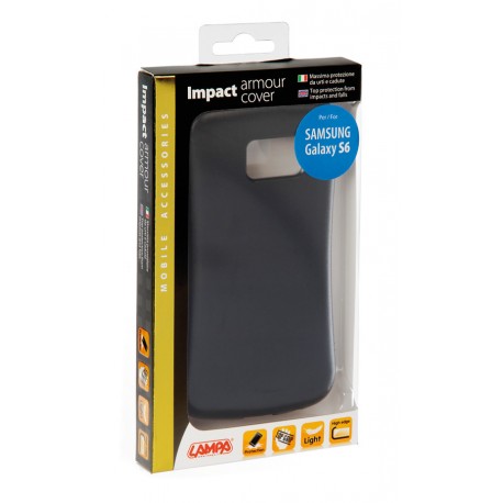 Impact armour cover massima protezione - Samsung Galaxy S6 - nero