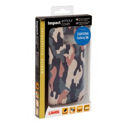Impact armour cover massima protezione - Samsung Galaxy S6 - Wood Camo