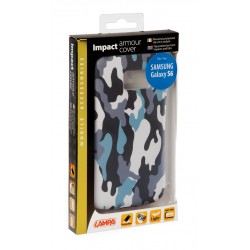 Impact armour cover massima protezione - Samsung Galaxy S6 - Navy Camo