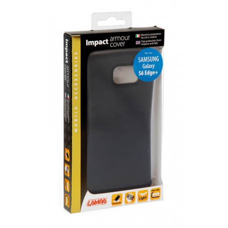 Impact armour cover massima protezione - Samsung Galaxy S6 Edge+ - nero