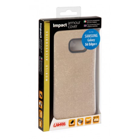 Impact armour cover massima protezione - Samsung Galaxy S6 Edge+ - Oro