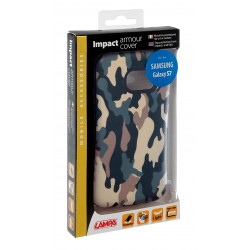 Impact armour cover massima protezione - Samsung Galaxy S7 - Wood Camo