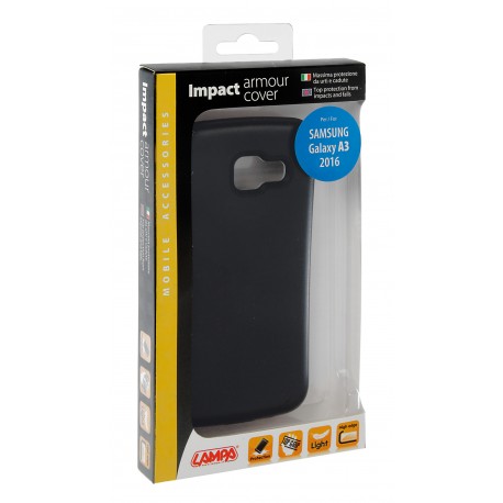 Impact armour cover massima protezione - Samsung Galaxy A3 2016 - nero