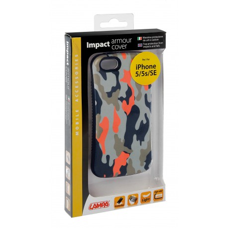 Impact armour cover massima protezione - Apple iPhone 5 / 5s / SE - Modern Camo
