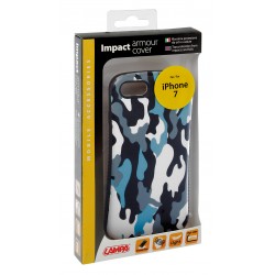 Impact armour cover massima protezione - Apple iPhone 7 - Navy Camo