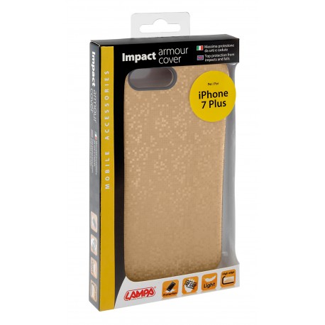 Impact armour cover massima protezione - Apple iPhone 7 Plus - Oro